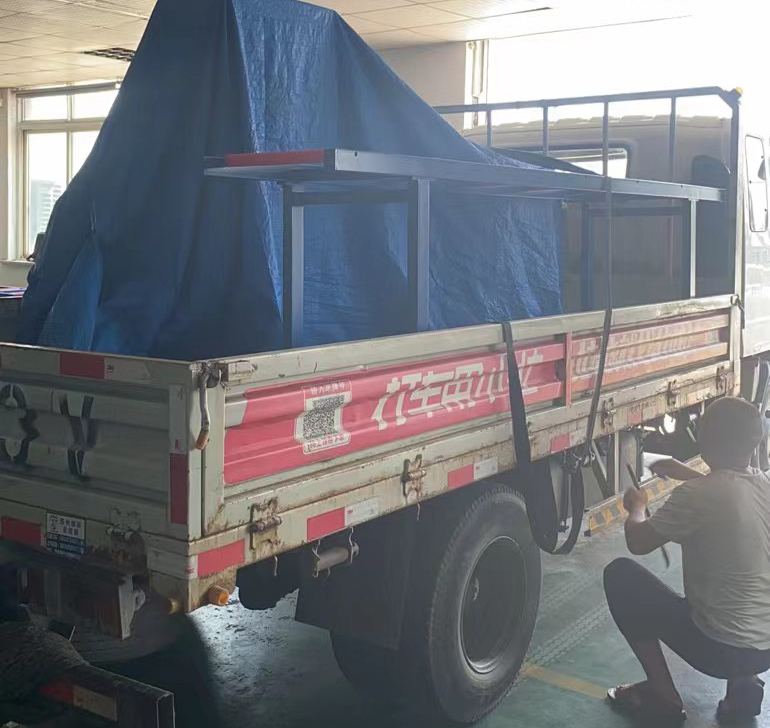 【紹興】SDY-Q450切鋁機(jī)設(shè)備已抵達(dá)客戶現(xiàn)場(chǎng)，順利交貨！