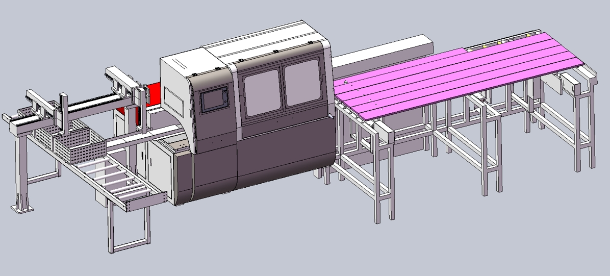 鋁型材自動上下料切割機(jī)